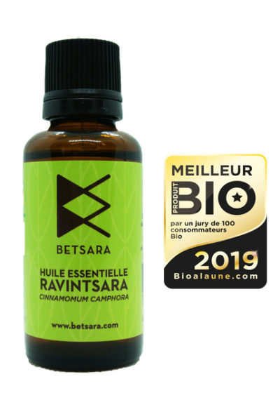 Bouteille 30ml d'huile essentille de ravintsara BETSARA